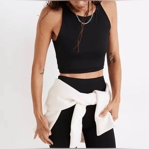 Madewell MWL form racerback crop top
